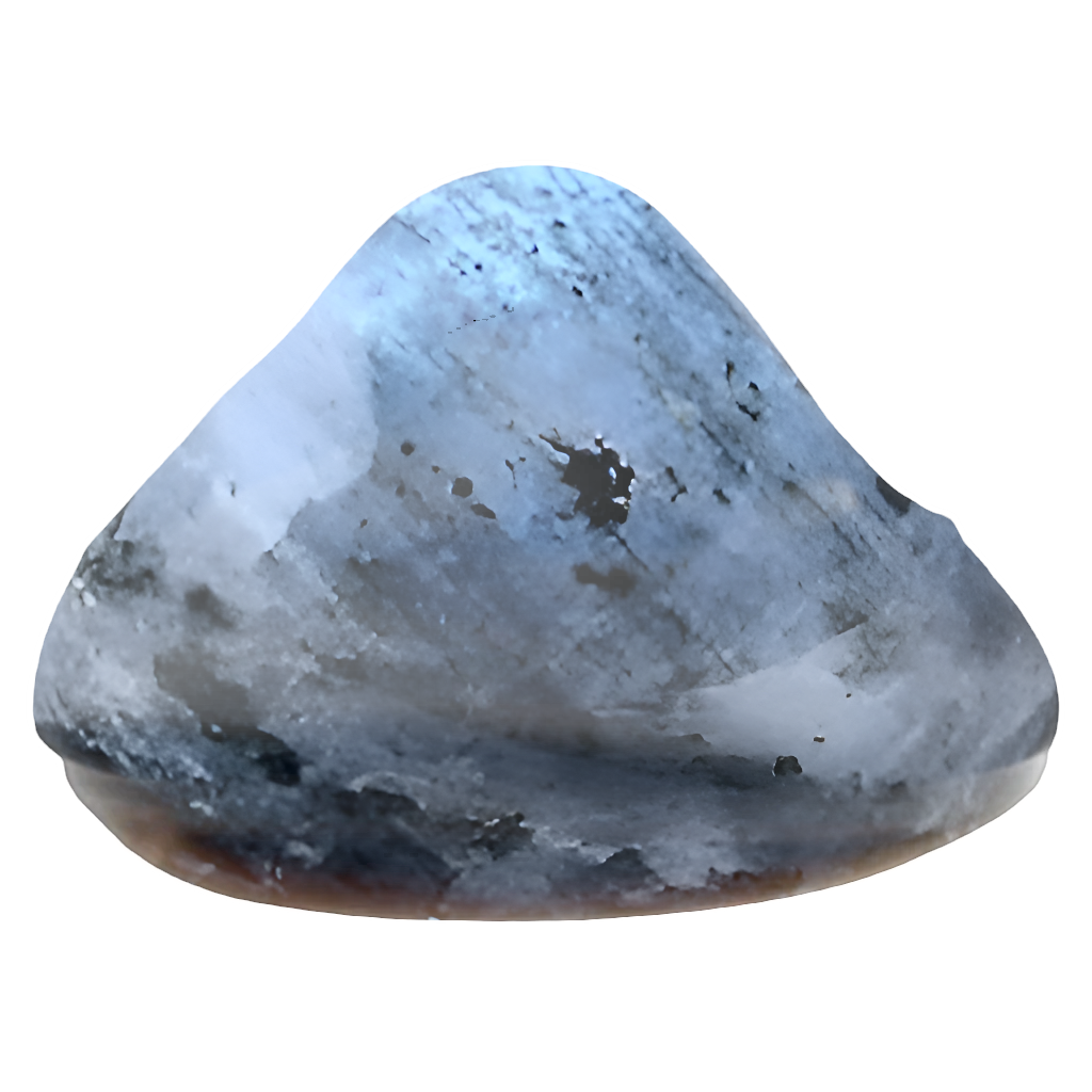 Amphibole Bleue Pierre Roulée