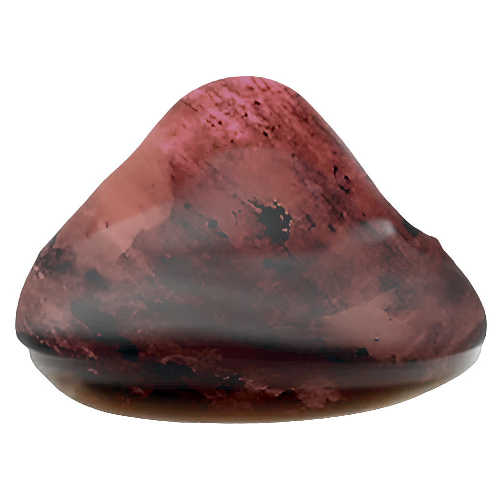 Amphibole Rouge Pierre Roulée