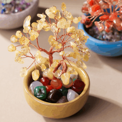 Arbre Cristal – Arbre de Vie en Pierres Naturelles – Image 2