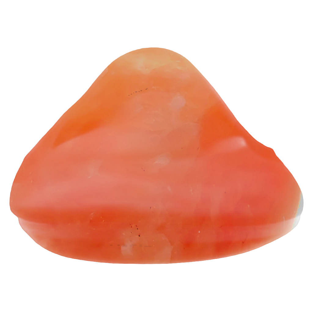 Calcite Orange Pierre Roulée