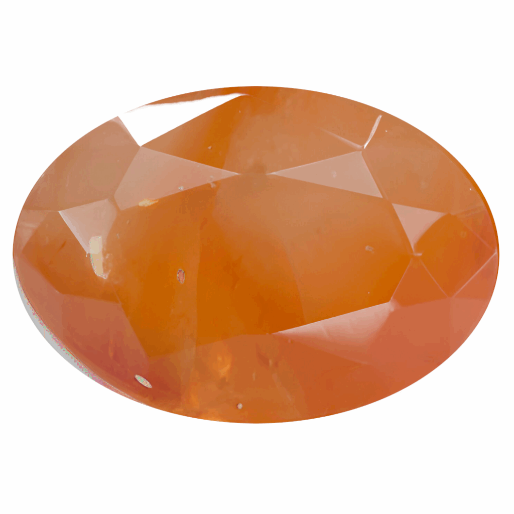 Calcite Orange Pierre Taillée