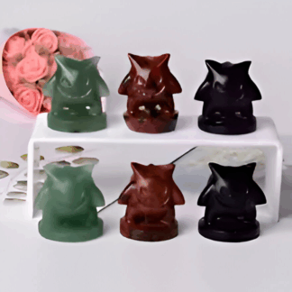 Mini-sculptures Pokémon en pierres naturelles Ectoplasma