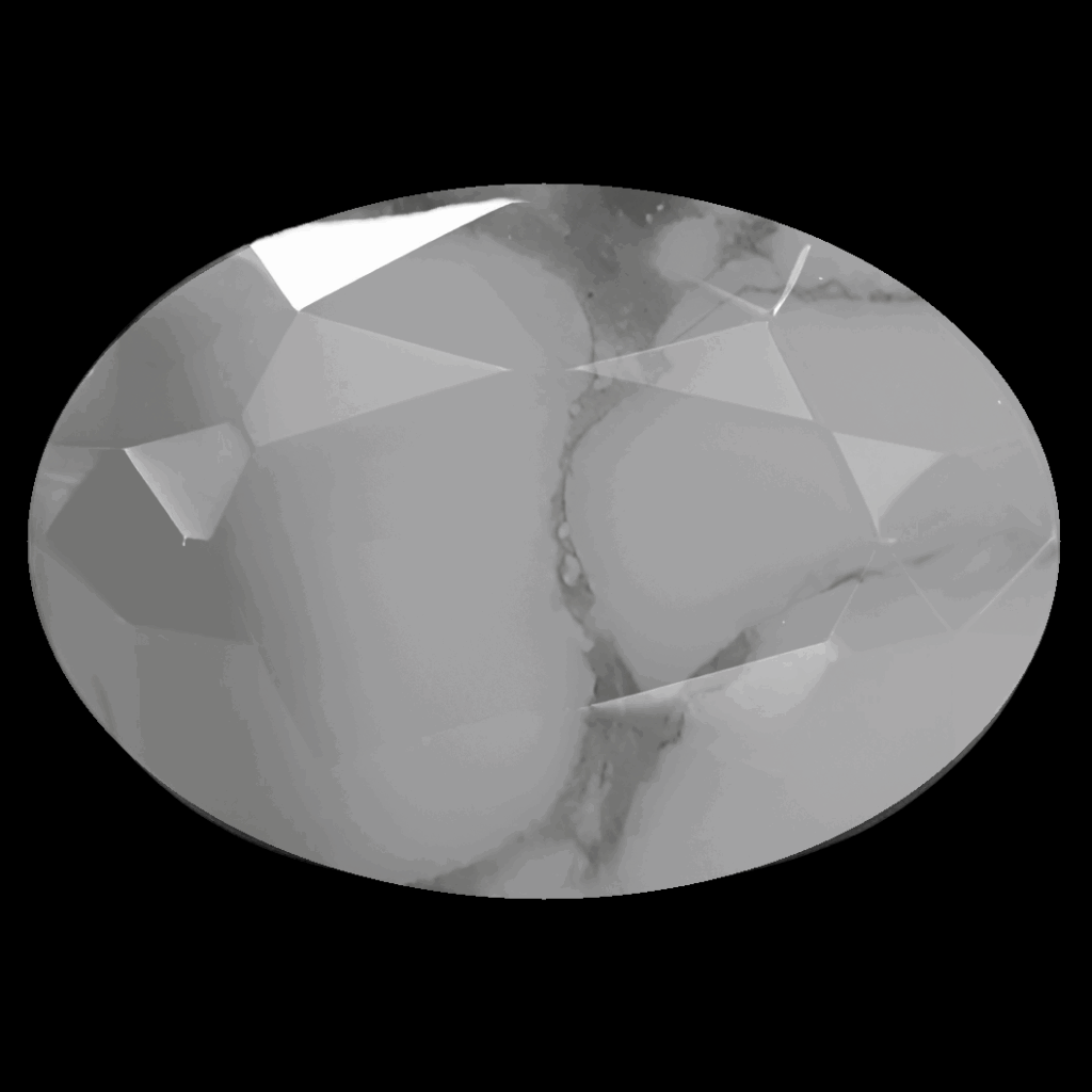 Howlite Pierre Taillée