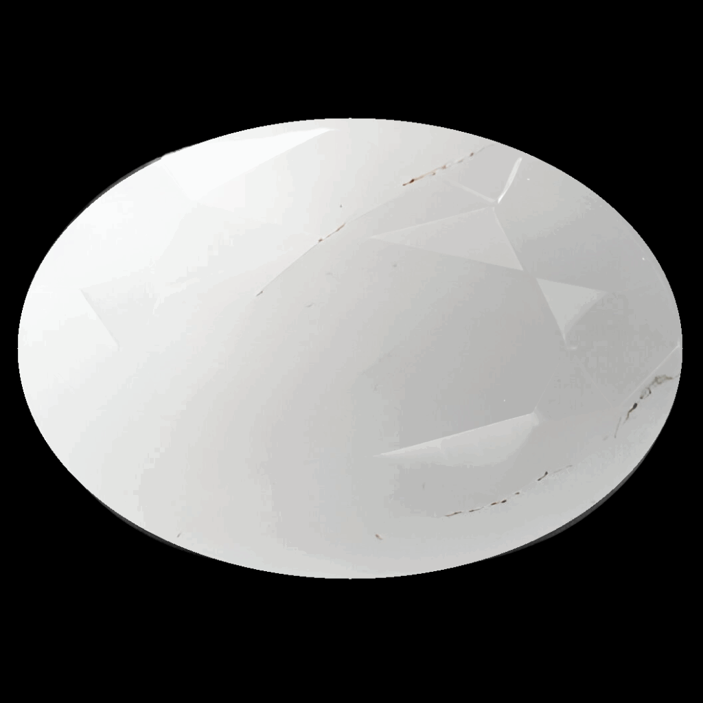 Jade Blanc Pierre Taillée