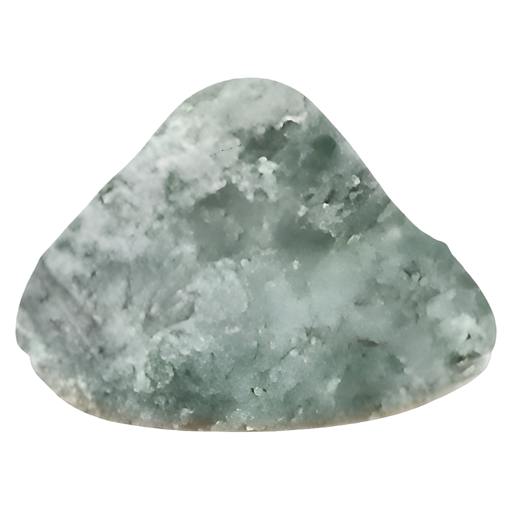 Jade Green Spot Pierre Roulée