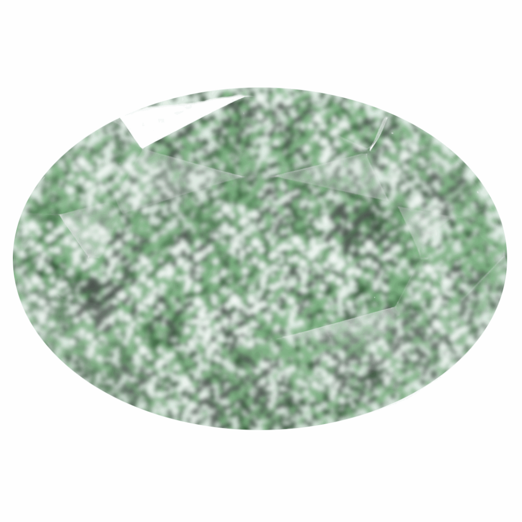 Jade Green Spot Pierre Taillée
