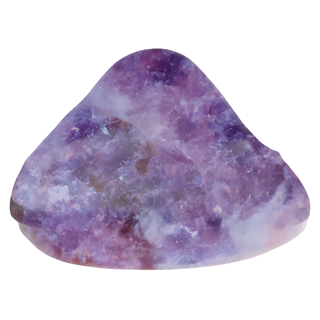 Lepidolite Lilas Pierre Roulée