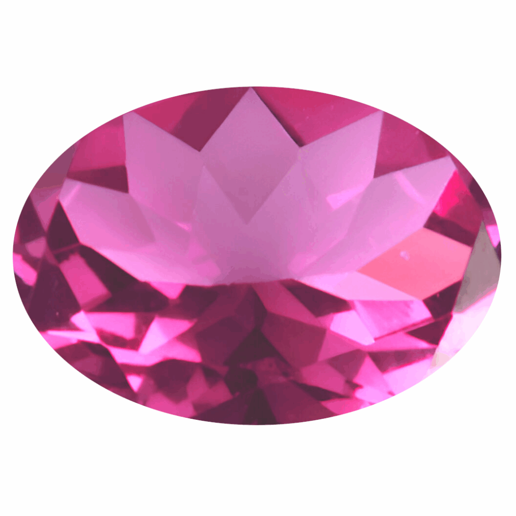 Tourmaline Rose Pierre Taillée