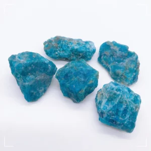 Apatite Bleue – Pierre Naturelle (Brute ou Roulée)