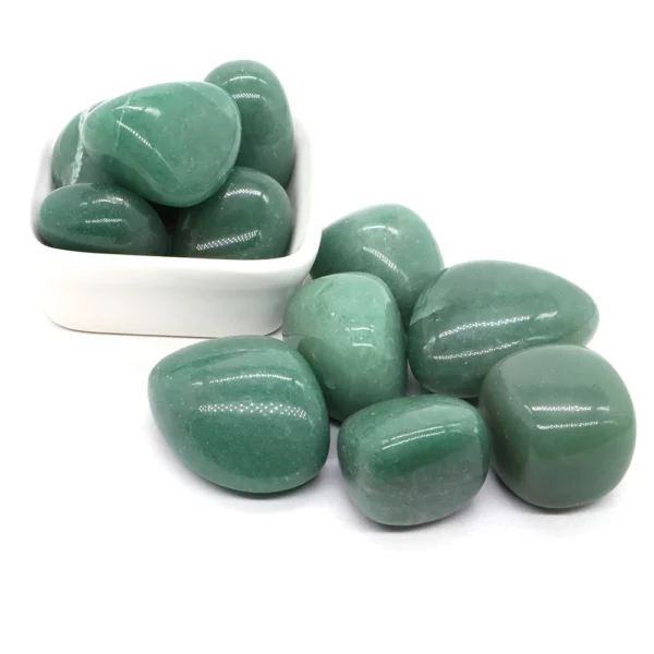 Aventurine Verte – Pierre Naturelle (Brute ou Roulée) – Image 2