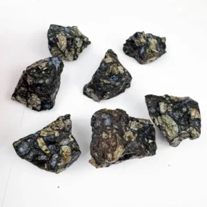 Amphibole Bleue – Pierre Naturelle (Brute ou Goutte)